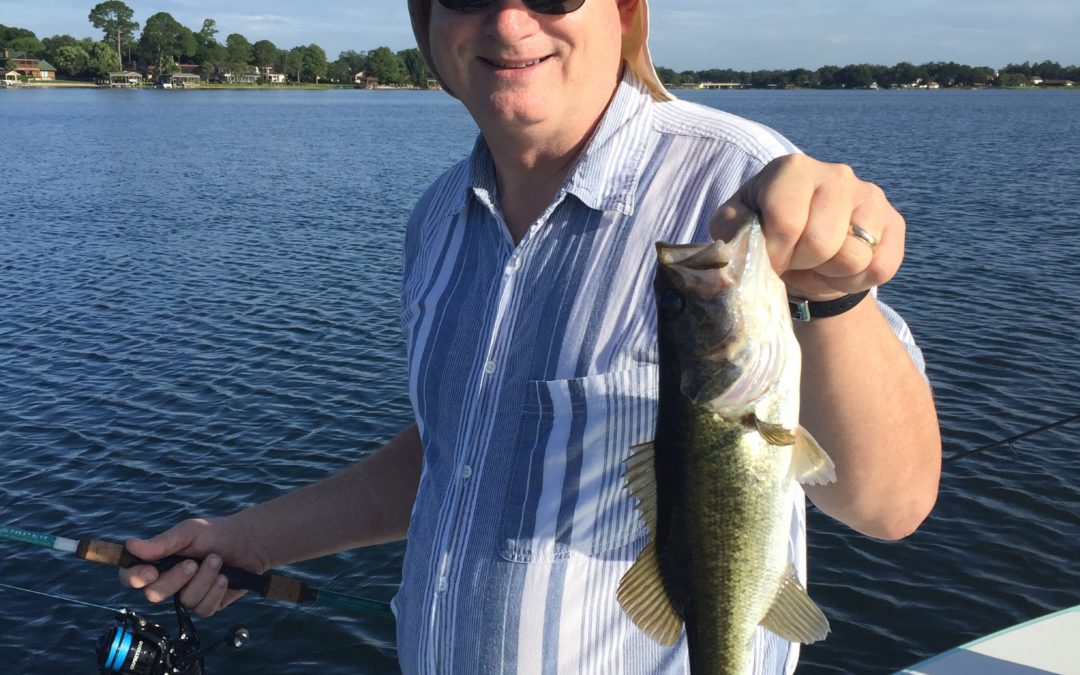 Orlando Bass Fishing July 8th 2017