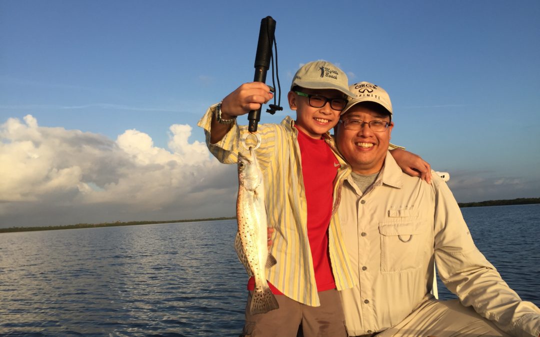 Mosquito Lagoon Fishing August 7, 2017