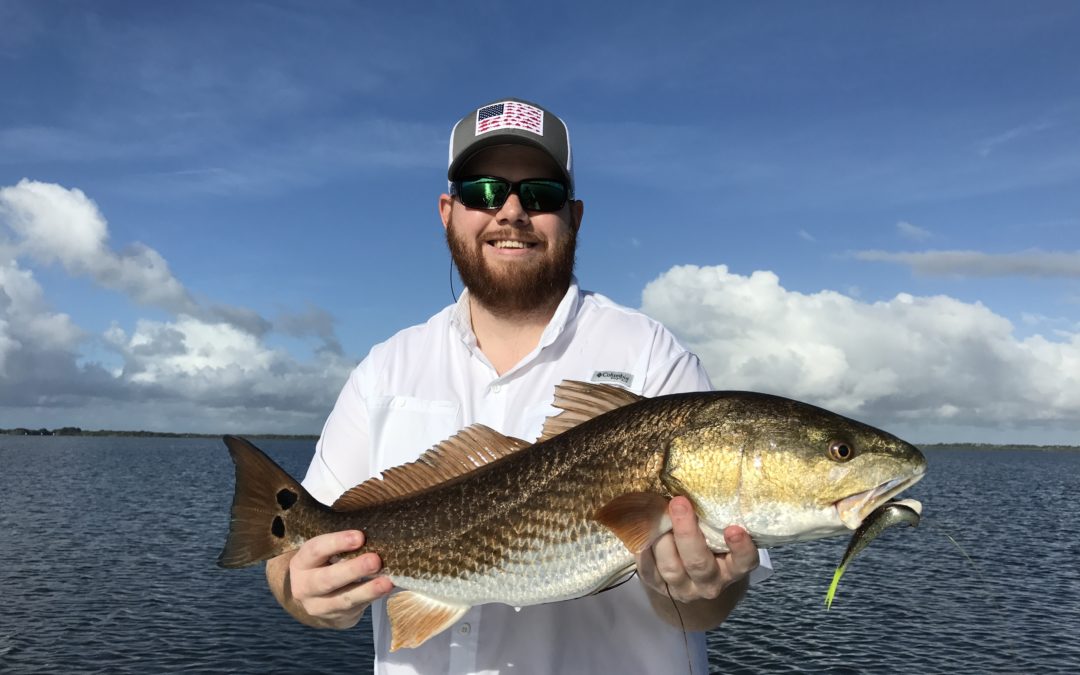 Mosquito Lagoon Redfish Fishing August 10th 2017